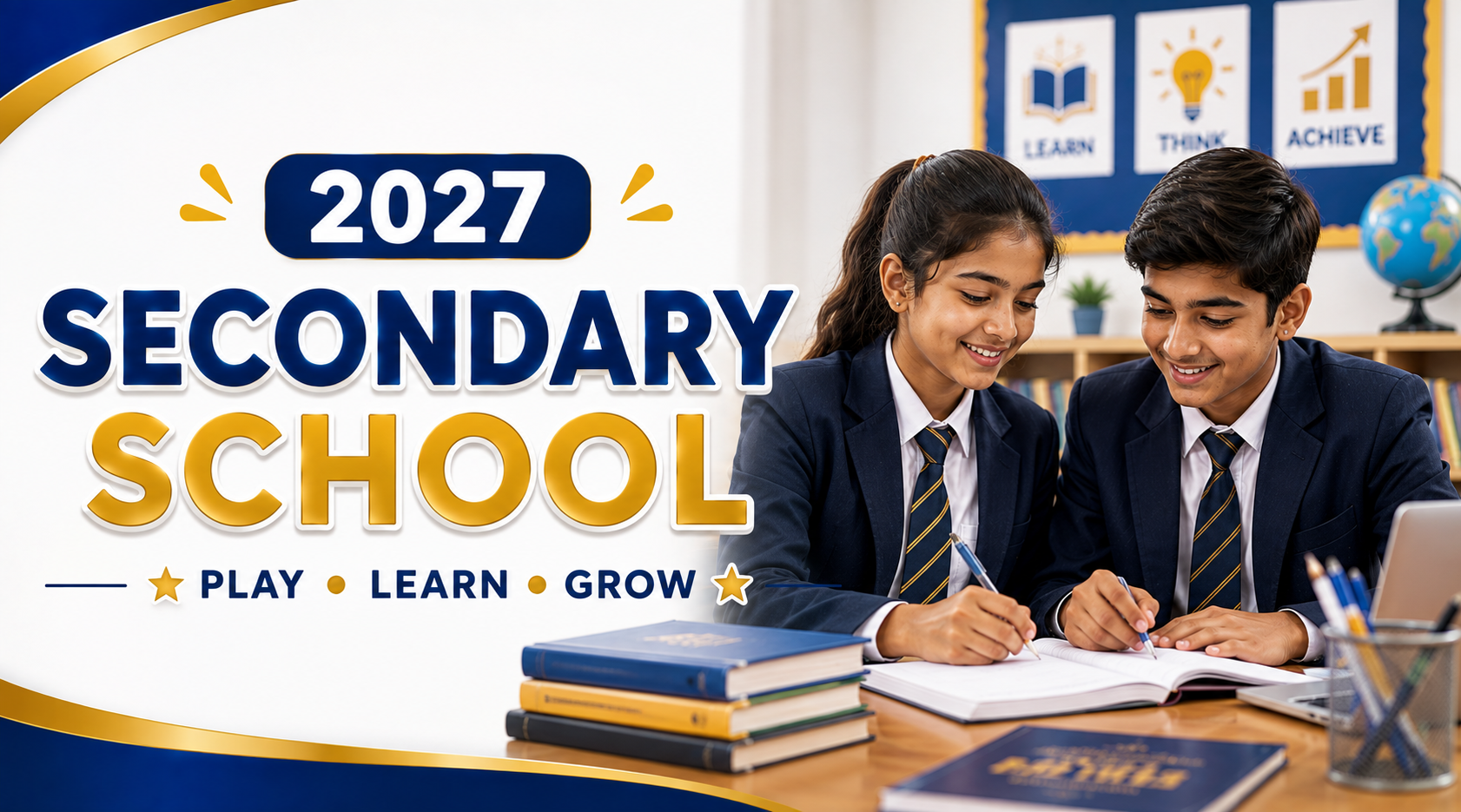 Secondary School fee banner