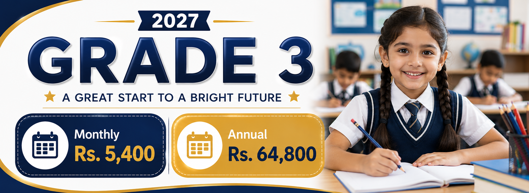 Grade 3 banner