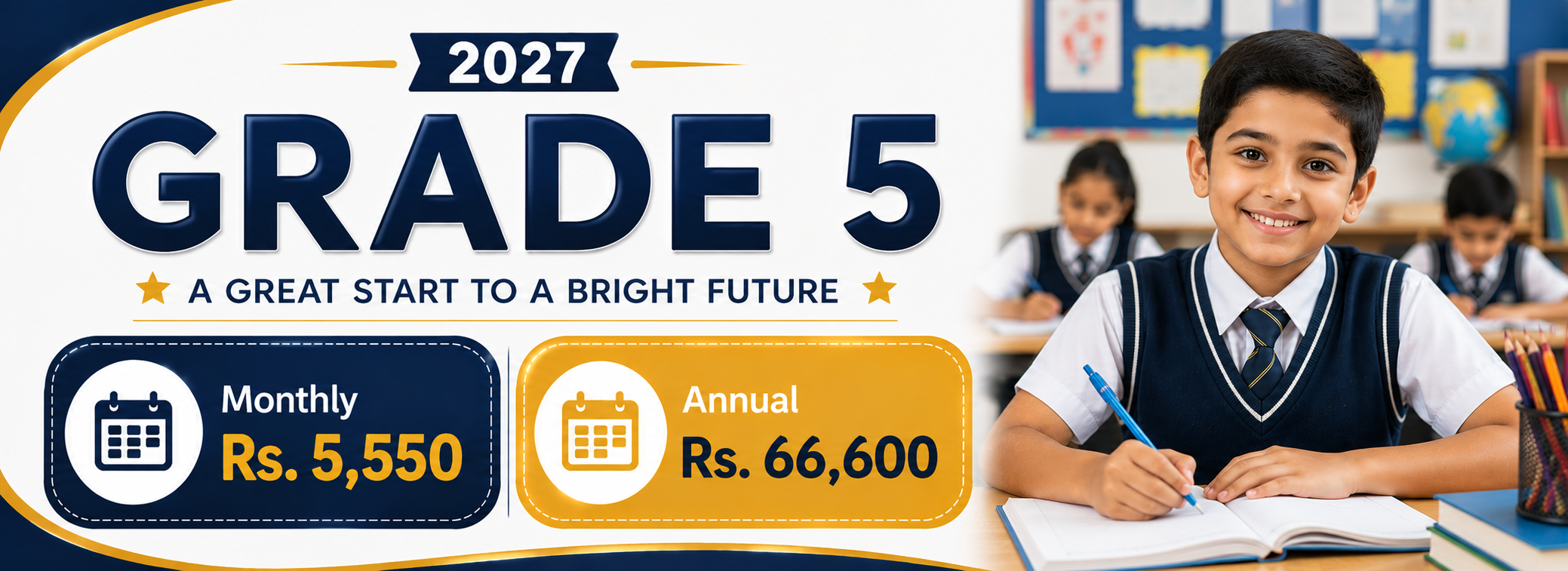 Grade 5 banner