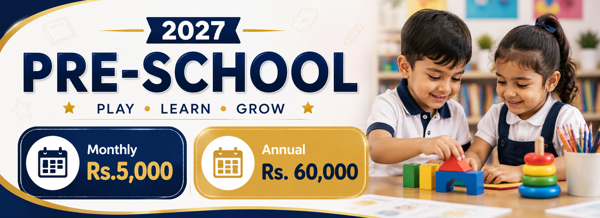 Pre-School banner